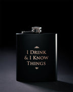Produktbild Game of Thrones - Drink And Know Flachmann