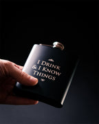Produktbild Game of Thrones - Drink And Know Flachmann