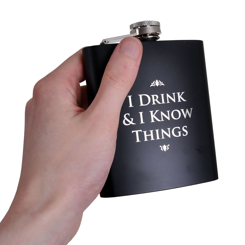 Produktbild Game of Thrones - Drink And Know Flachmann