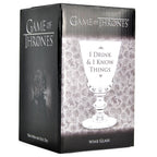 Produktbild Game of Thrones - Drink and Know Weinglas