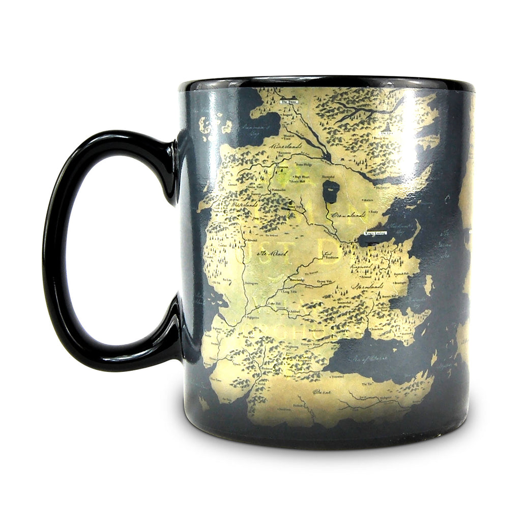 Produktbild Game of Thrones - Westeros und Essos Thermoeffekt Tasse