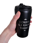 Produktbild Game of Thrones - Drink And Know To Go Becher