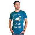 Produktbild Zurück in die Zukunft - Delorean T-Shirt blau