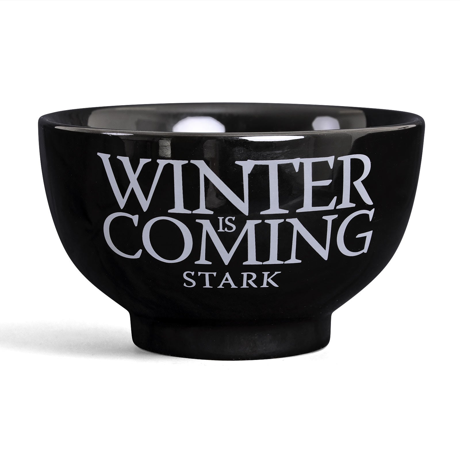 Produktbild Game of Thrones - House Stark Müslischale schwarz