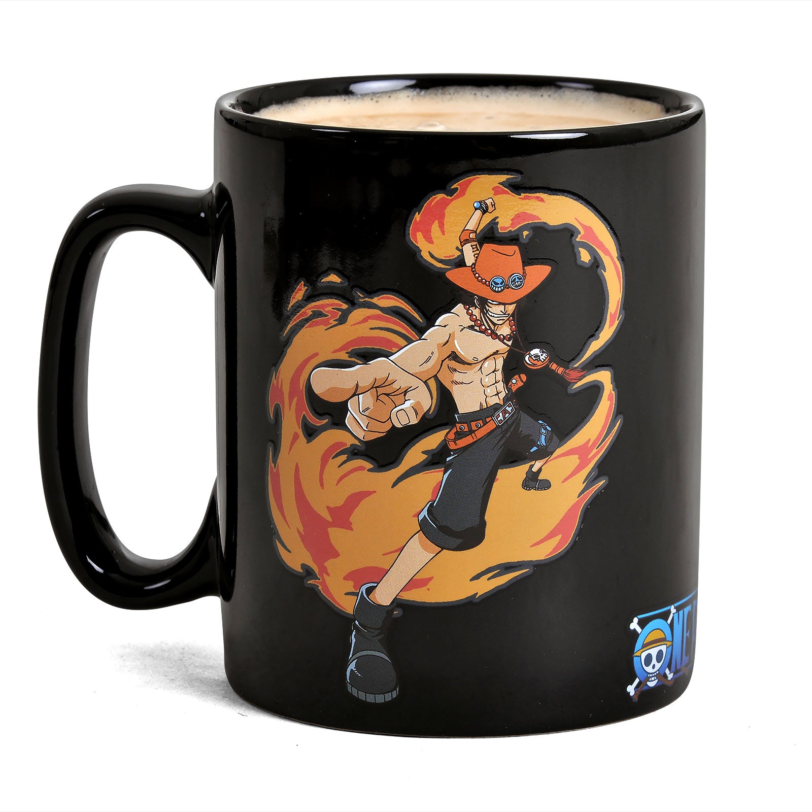Produktbild One Piece - Luffy und Ace Thermoeffekt Tasse