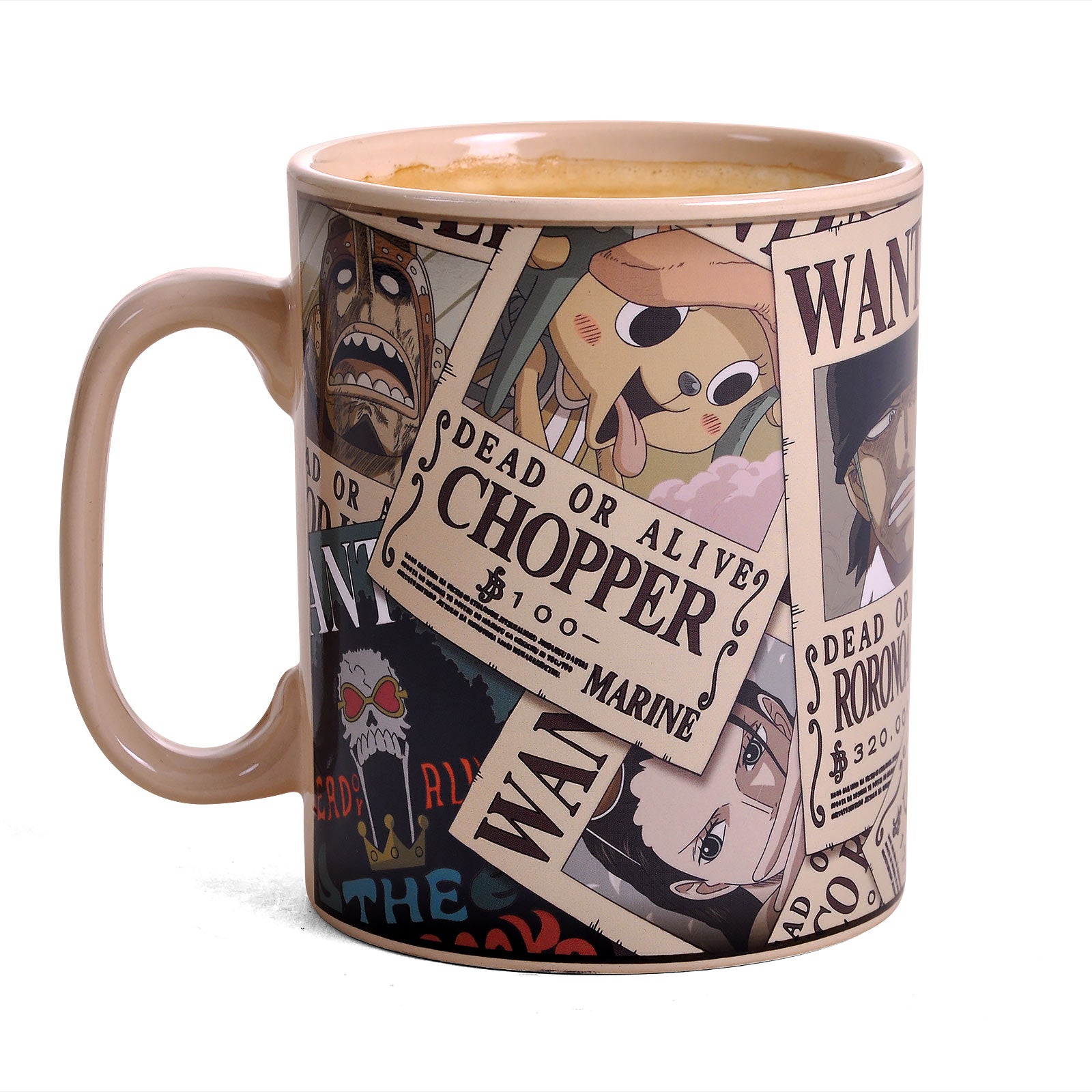 Product image One Piece - Wanted Thermochromic Mug