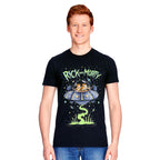 Produktbild Rick and Morty - Space Cruiser T-Shirt schwarz