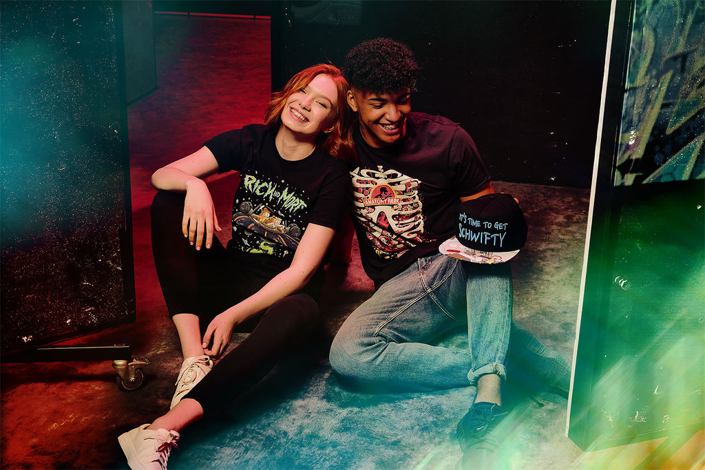 Produktbild Rick and Morty - Space Cruiser T-Shirt schwarz