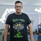 Produktbild Rick and Morty - Space Cruiser T-Shirt schwarz