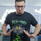 Produktbild Rick and Morty - Space Cruiser T-Shirt schwarz