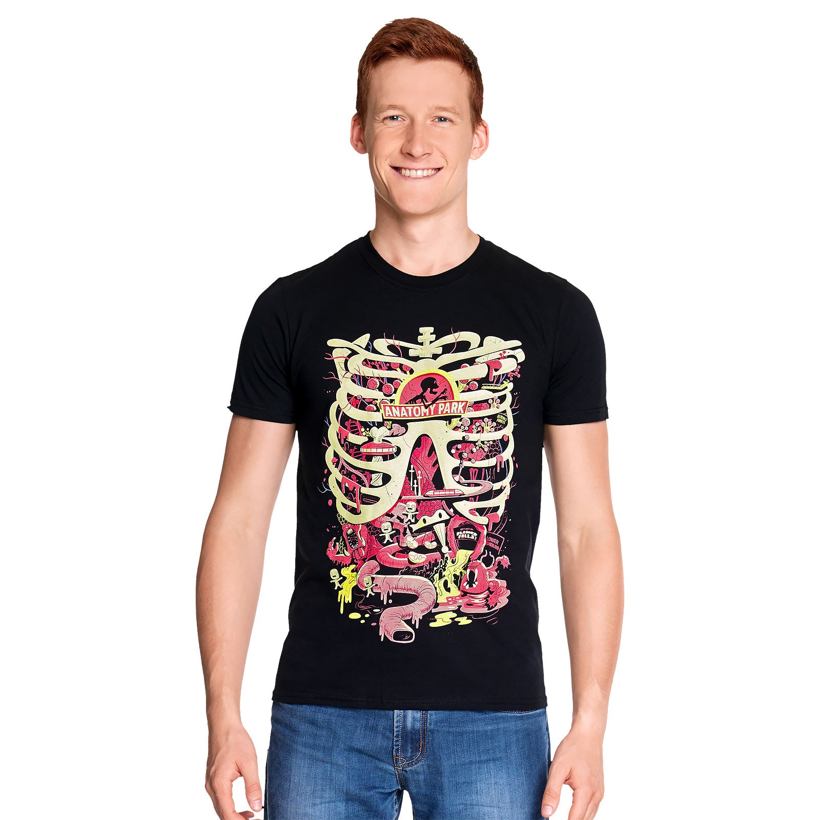 Product image Rick and Morty - Anatomy Park T-Shirt black