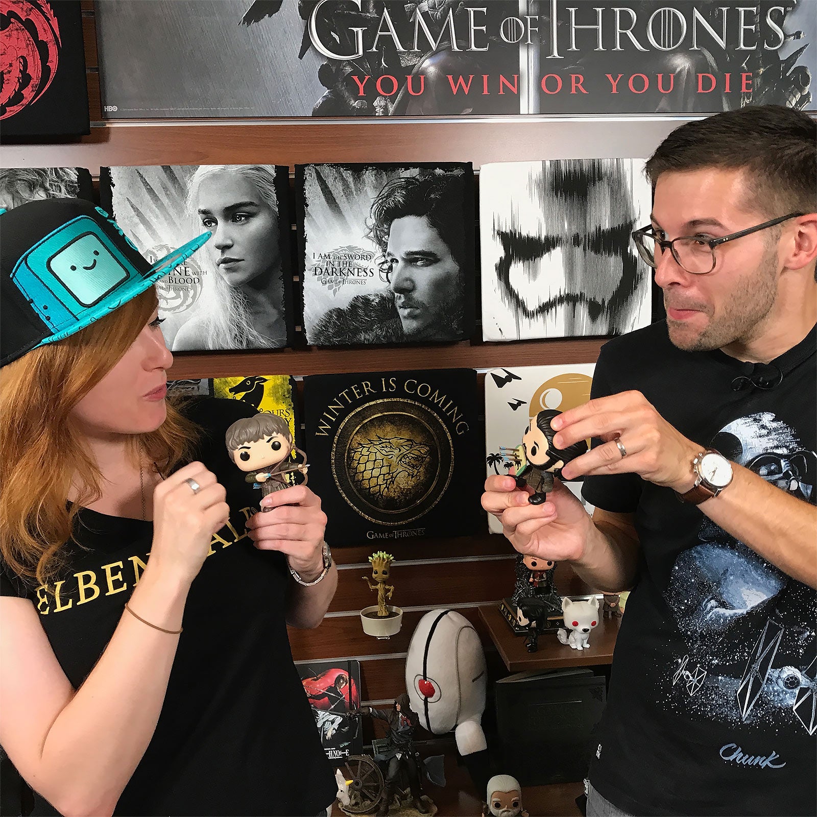 Produktbild Game of Thrones - Jon Snow & Ramsay Bolton Mini-Figuren