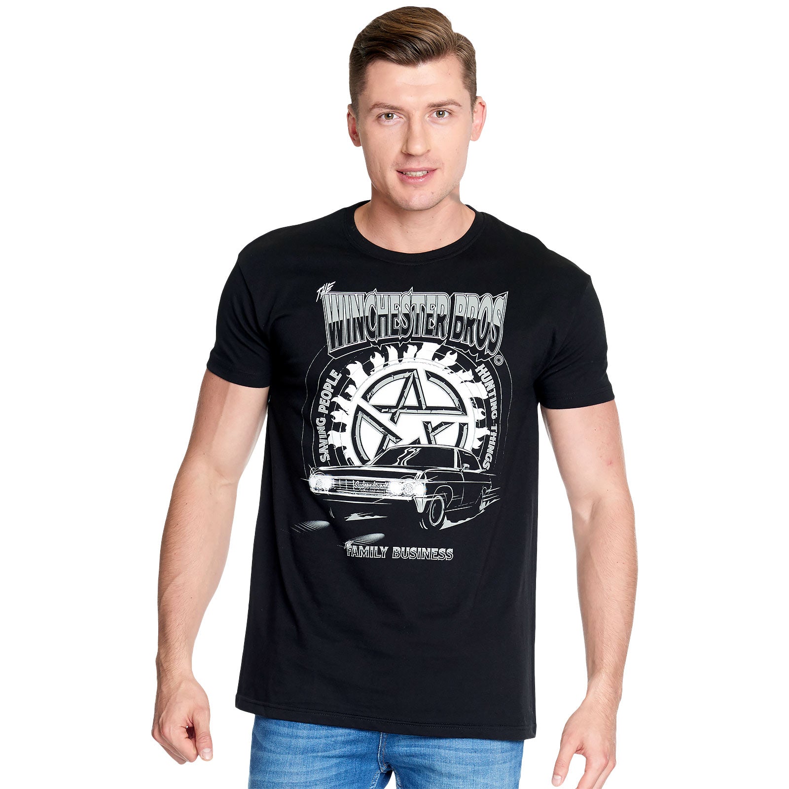 Produktbild Supernatural - Winchester Bros T-Shirt schwarz