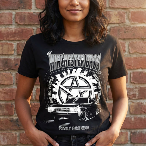 Produktbild Supernatural - Winchester Bros T-Shirt schwarz