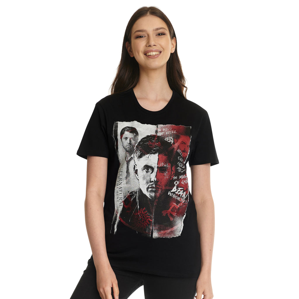 Produktbild Supernatural - Dean Winchester T-Shirt schwarz
