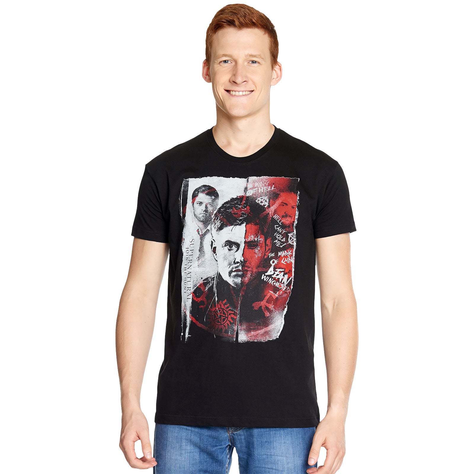 Produktbild Supernatural - Dean Winchester T-Shirt schwarz