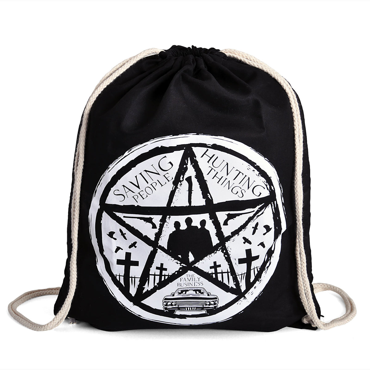 Produktbild Supernatural - Pentagramm Sportbag schwarz