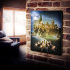 Produktbild Harry Potter - Hogwarts Wandbild mit Licht