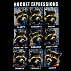 Produktbild Guardians of the Galaxy - Rocket Expressions T-Shirt schwarz