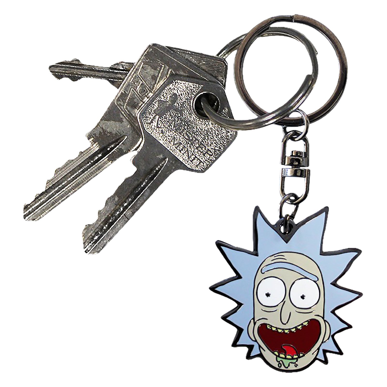 Produktbild Rick and Morty - Rick Face Schlüsselanhänger