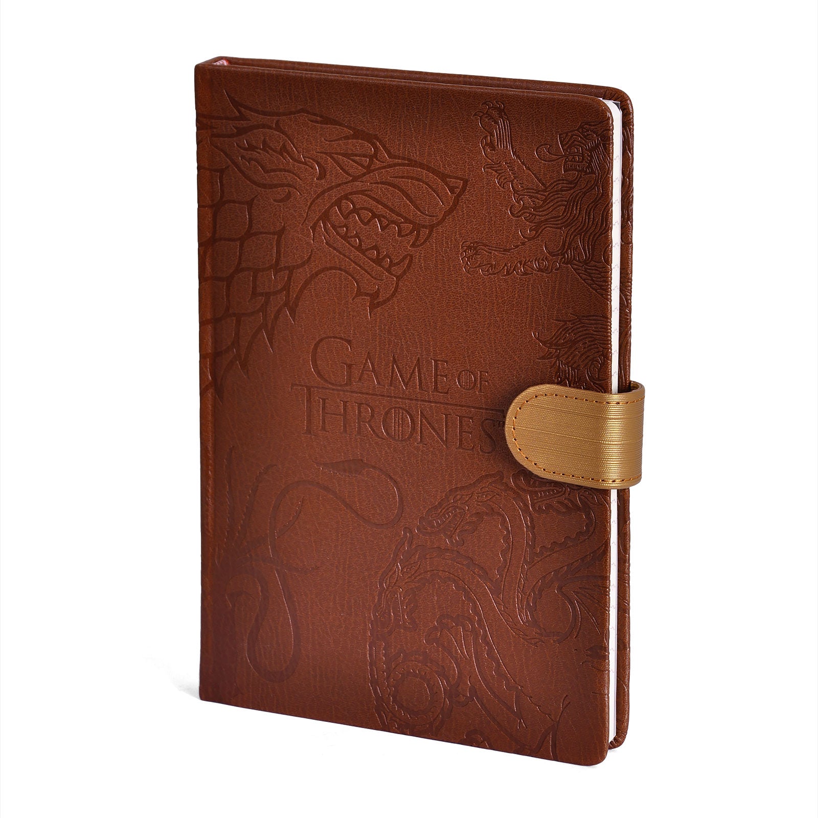 Produktbild Game of Thrones - Häuser Wappen Premium Notizbuch A5