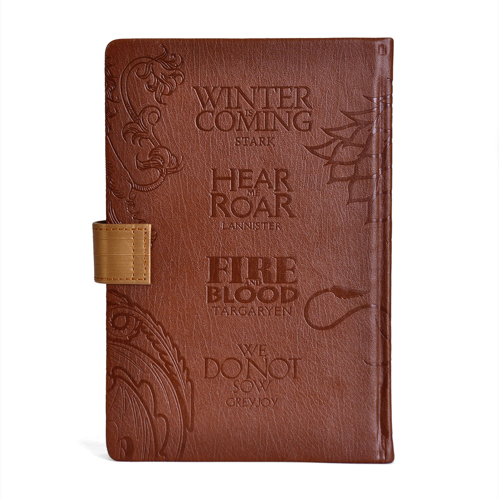 Produktbild Game of Thrones - Häuser Wappen Premium Notizbuch A5