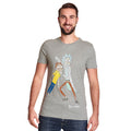 Produktbild Rick and Morty - Morty Eye Edit Distressed T-Shirt grau