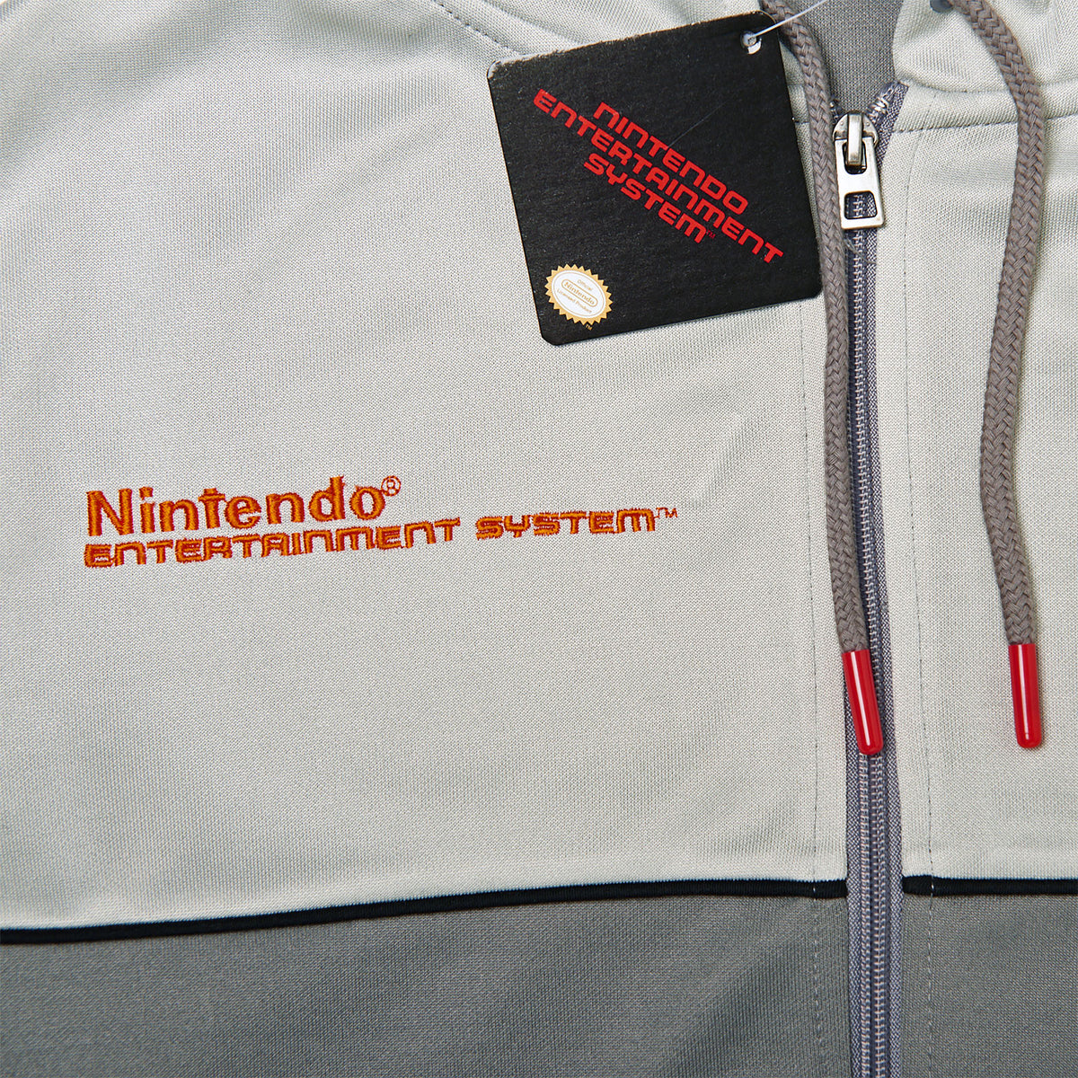 Produktbild Nintendo - NES Kapuzenjacke grau