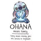 Product image Lilo & Stitch - Ohana Means Family Women's T-Shirt White