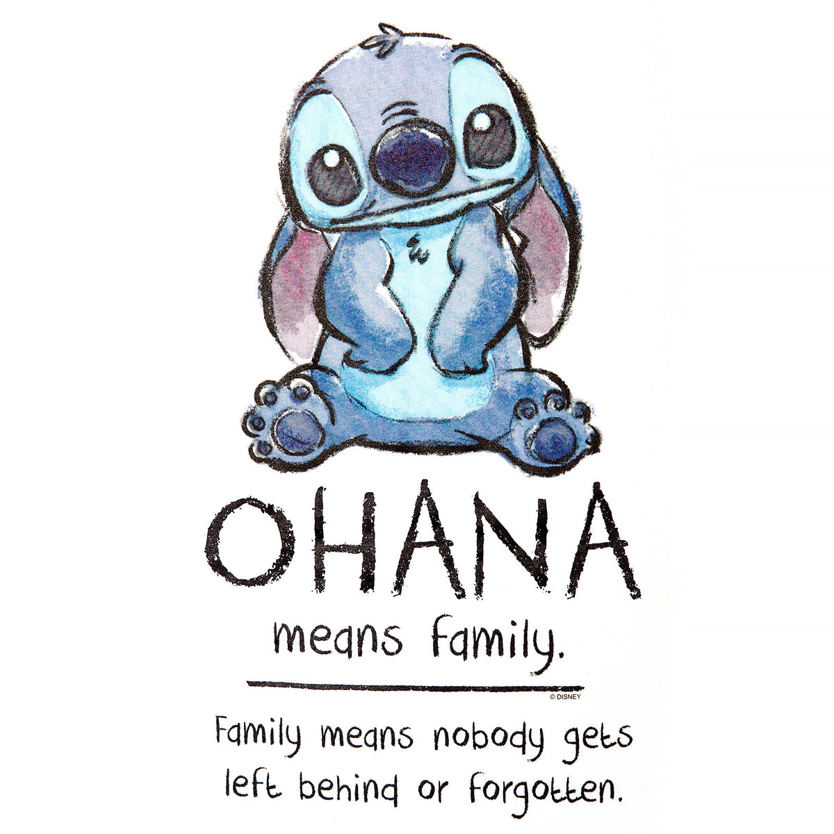 Produktbild Lilo & Stitch - Ohana Means Family T-Shirt Damen weiß