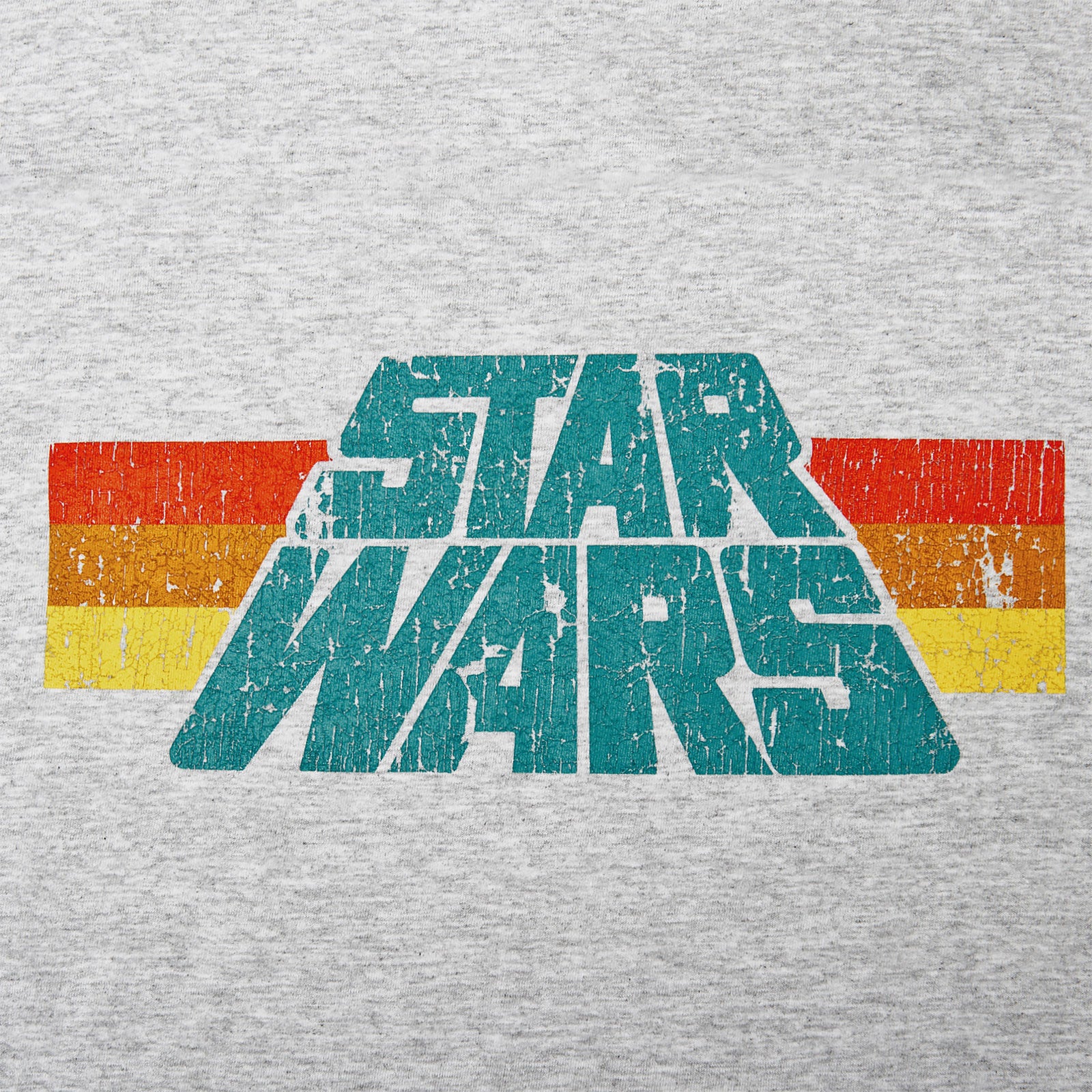 Produktbild Star Wars - Vintage 77 Logo T-Shirt grau