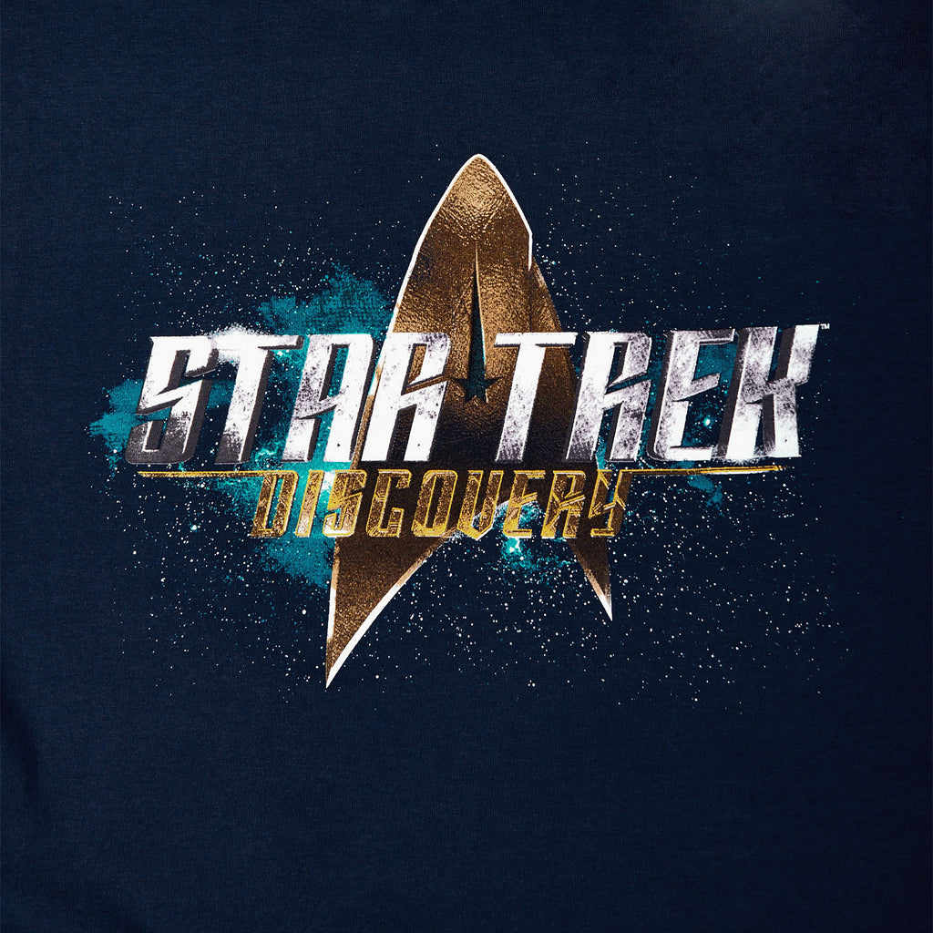 Produktbild Star Trek - Discovery Logo T-Shirt blau
