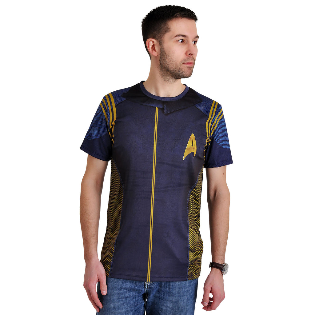 Produktbild Star Trek - Discovery Commander Uniform T-Shirt blau