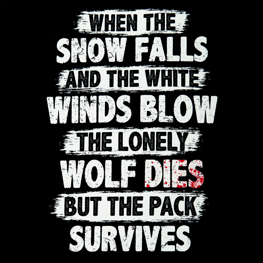 Produktbild The Pack Survives T-Shirt schwarz
