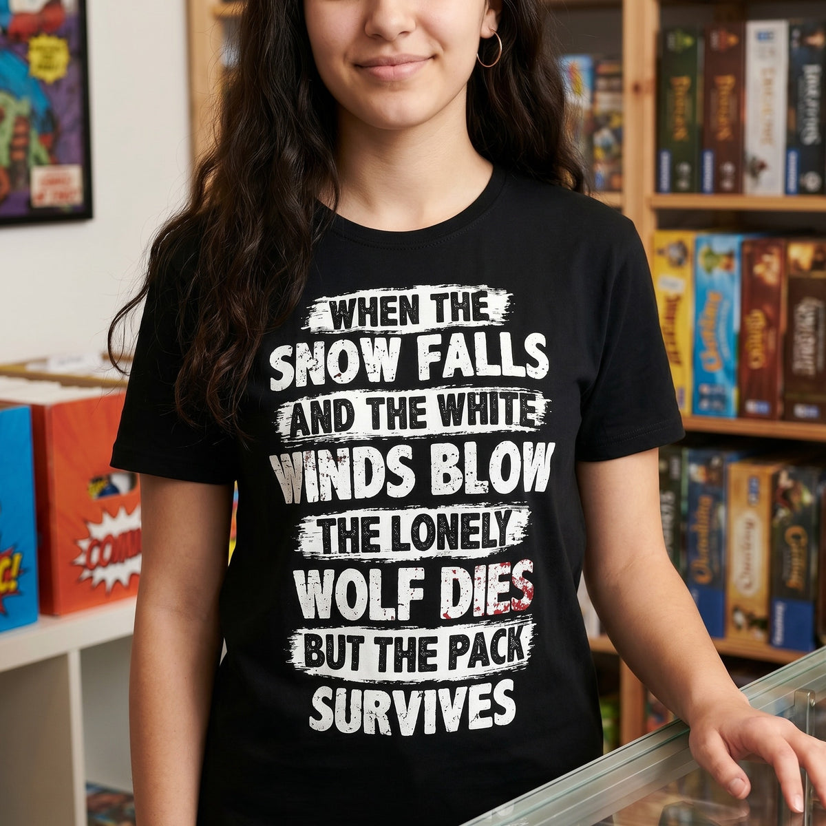 Produktbild The Pack Survives T-Shirt schwarz