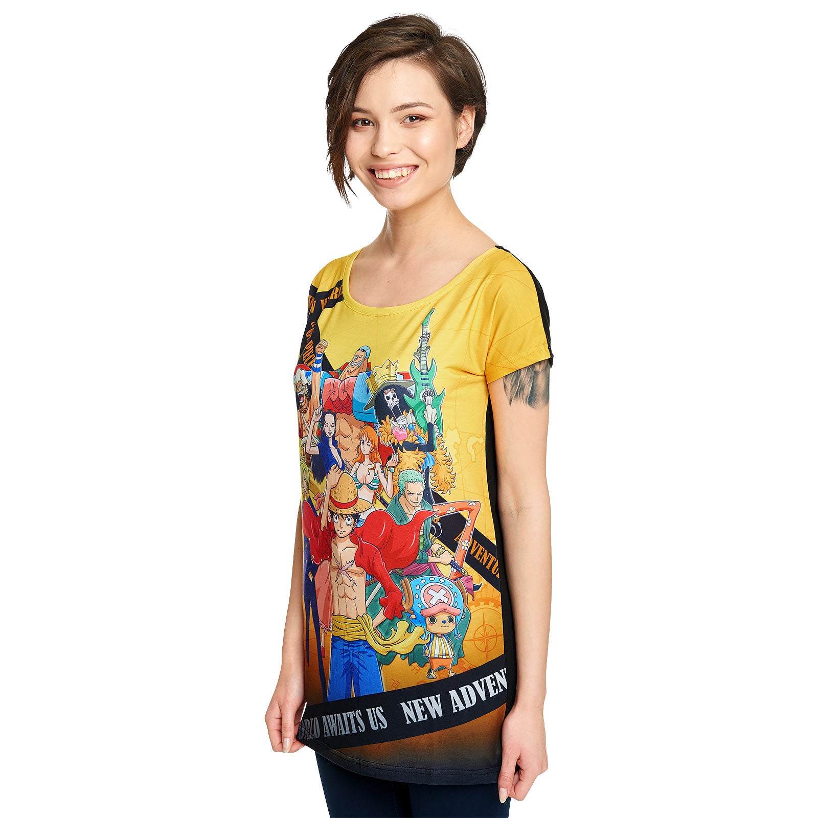 Produktbild One Piece - Crew New World T-Shirt Damen Loose Fit