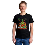 Produktbild Minecraft - Miner Mountain Retro T-Shirt schwarz