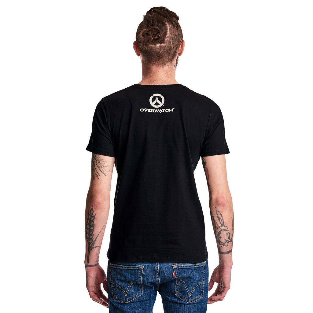 Produktbild Overwatch - Cassidy Spray Logo T-Shirt schwarz