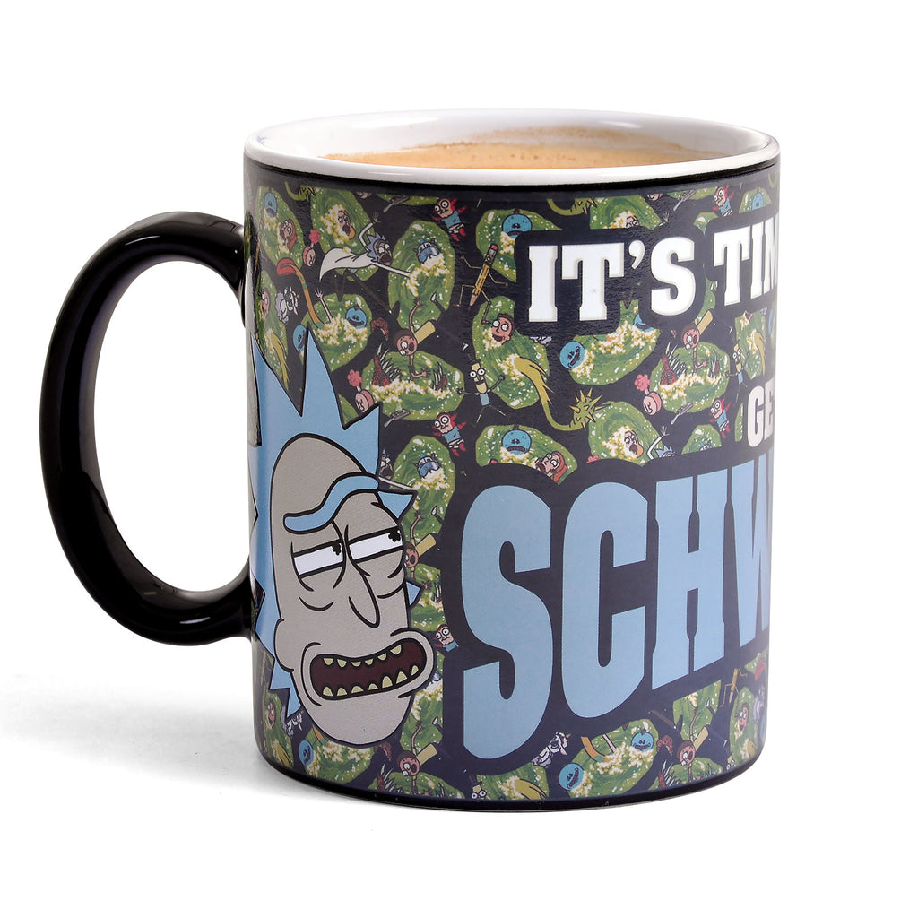 Produktbild Rick and Morty - Get Schwifty Thermoeffekt Tasse
