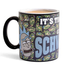 Produktbild Rick and Morty - Get Schwifty Thermoeffekt Tasse