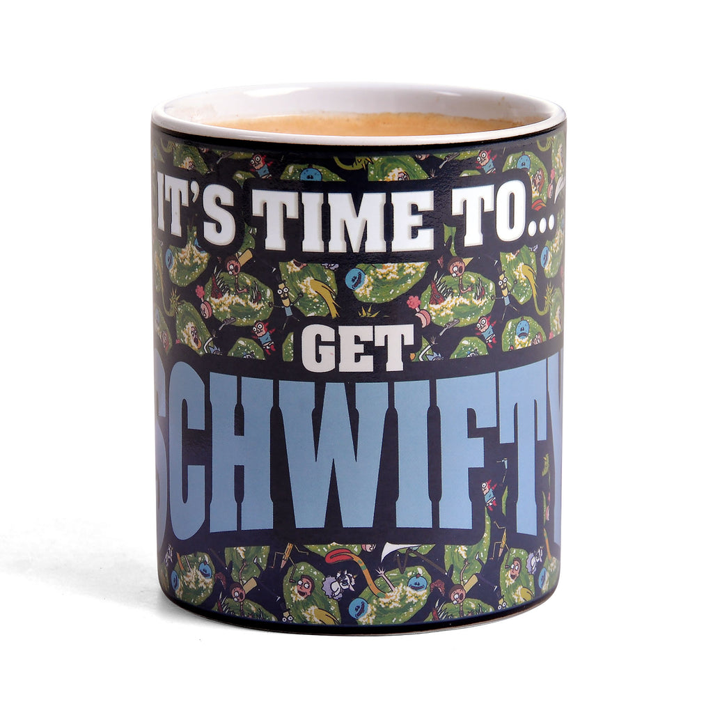 Produktbild Rick and Morty - Get Schwifty Thermoeffekt Tasse
