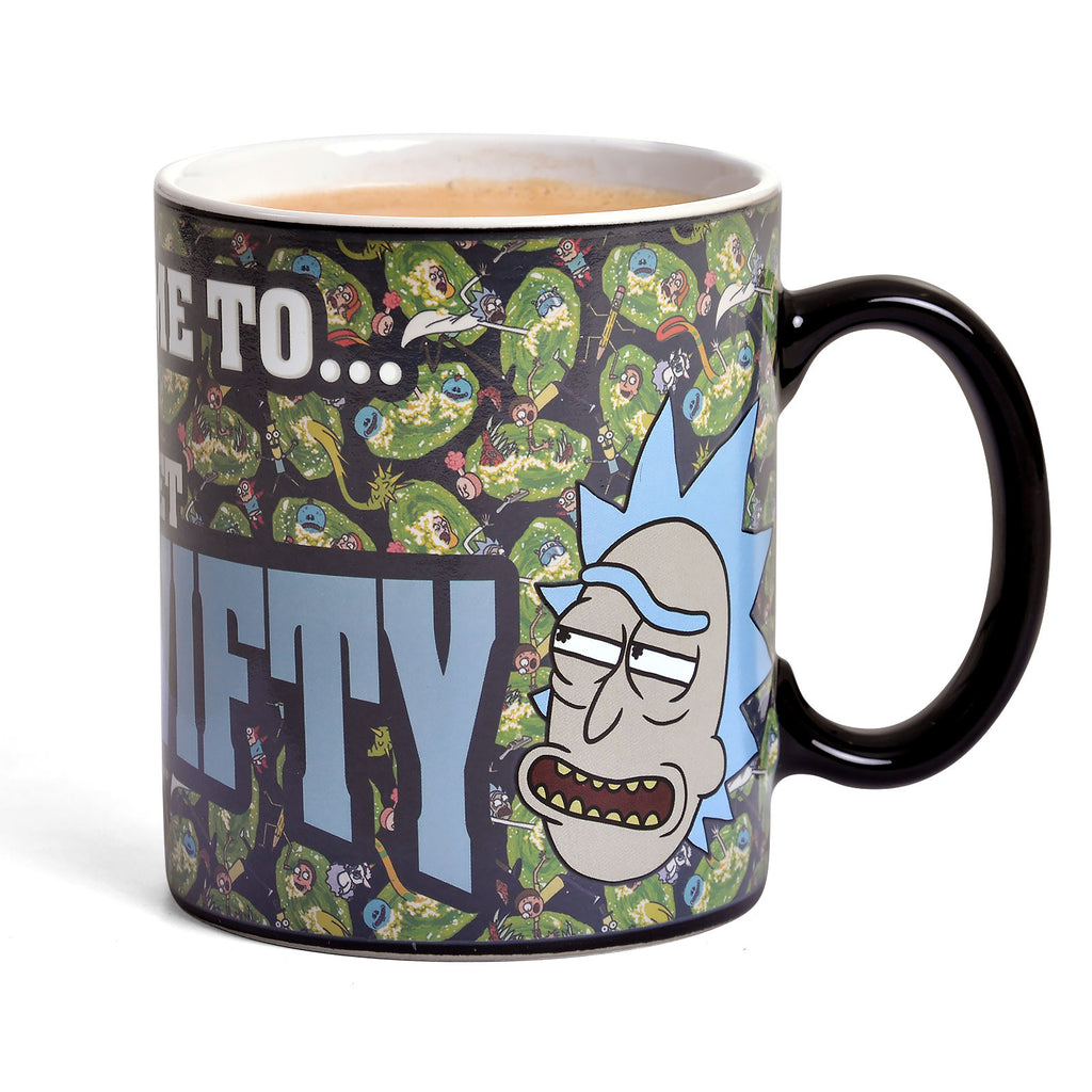 Produktbild Rick and Morty - Get Schwifty Thermoeffekt Tasse