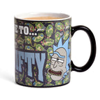 Produktbild Rick and Morty - Get Schwifty Thermoeffekt Tasse