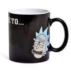 Produktbild Rick and Morty - Get Schwifty Thermoeffekt Tasse
