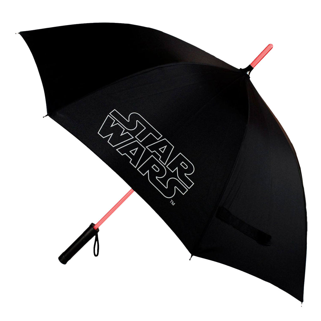 Produktbild Star Wars - Lichtschwert Schirm mit LED Leuchtfunktion