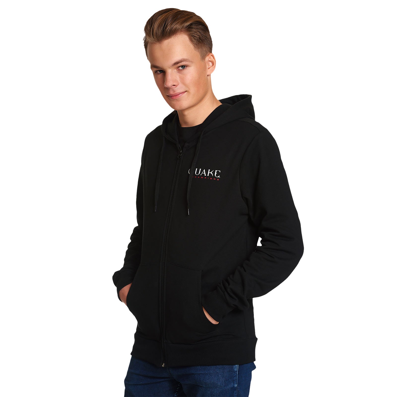 Produktbild Quake - Logo Jacke schwarz
