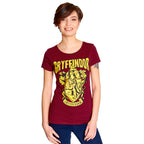 Produktbild Harry Potter - Gryffindor Wappen T-Shirt Damen rot