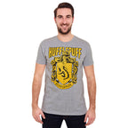Produktbild Harry Potter - Hufflepuff Wappen T-Shirt grau