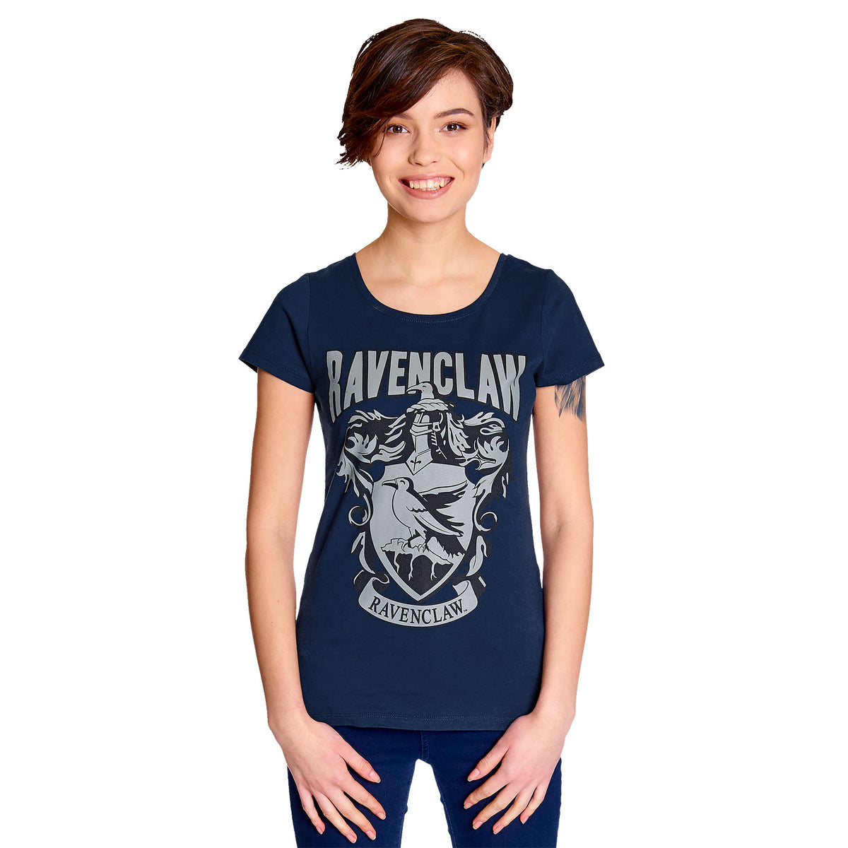 Produktbild Harry Potter - Ravenclaw Wappen T-Shirt Damen blau