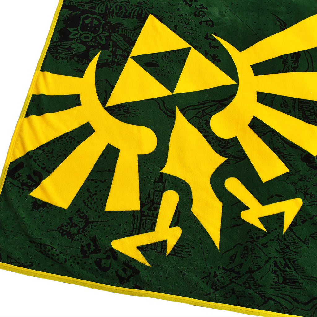 Product image Zelda - Hyrule Logo Fleece Blanket